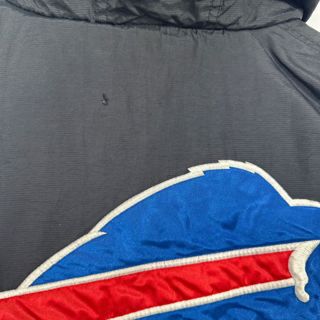 Vintage Buffalo Bills Starter Pullover Puffer Jacket Large