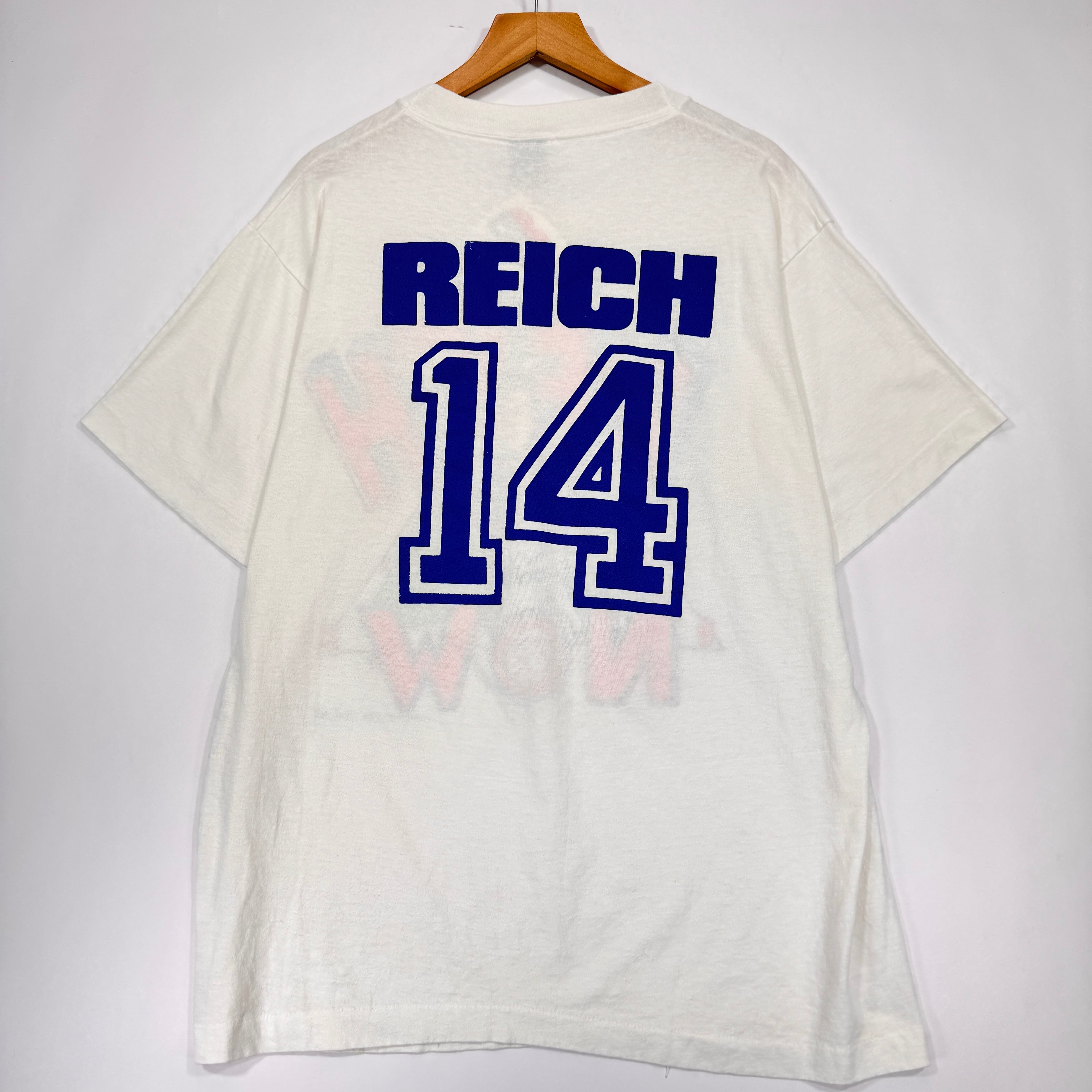 Vintage Buffalo Bills Frank Reich Cartoon Shirt XL