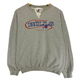 Vintage Buffalo Bills Embroidered Crewneck Sweatshirt Large