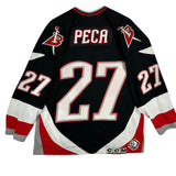Vintage Buffalo Sabres Mike Peca Jersey Large