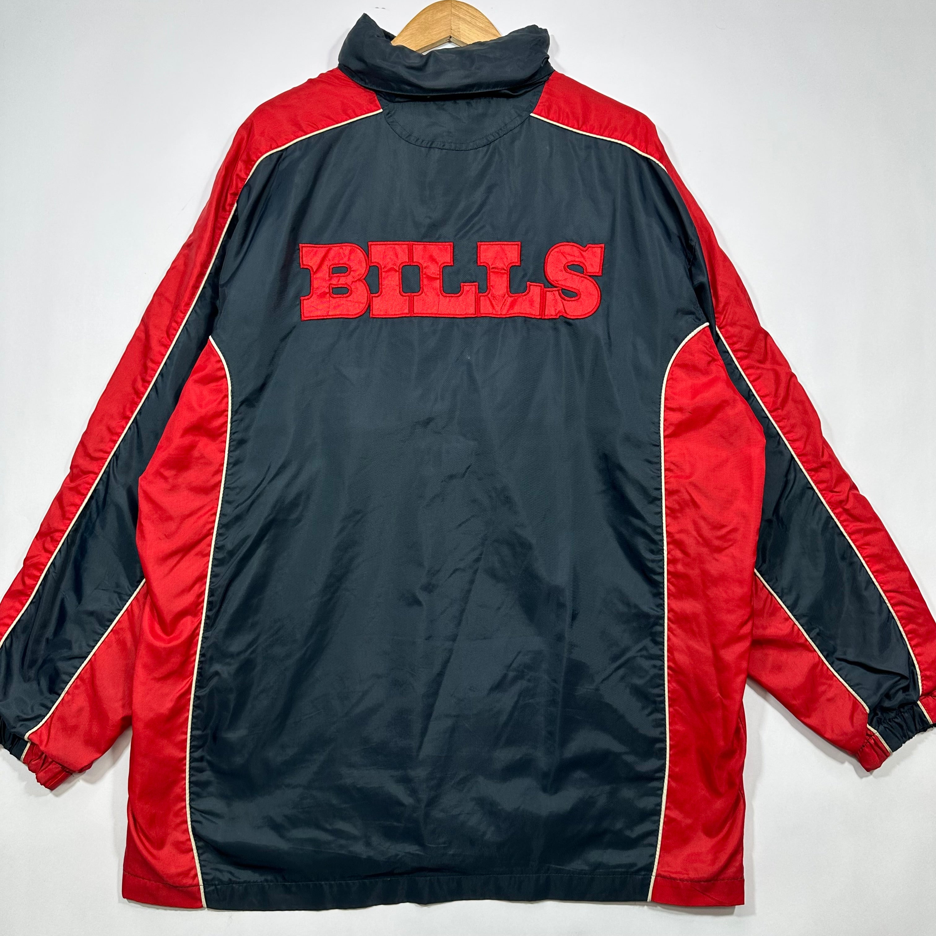 Vintage Buffalo Bills Windbreaker Jacket Large