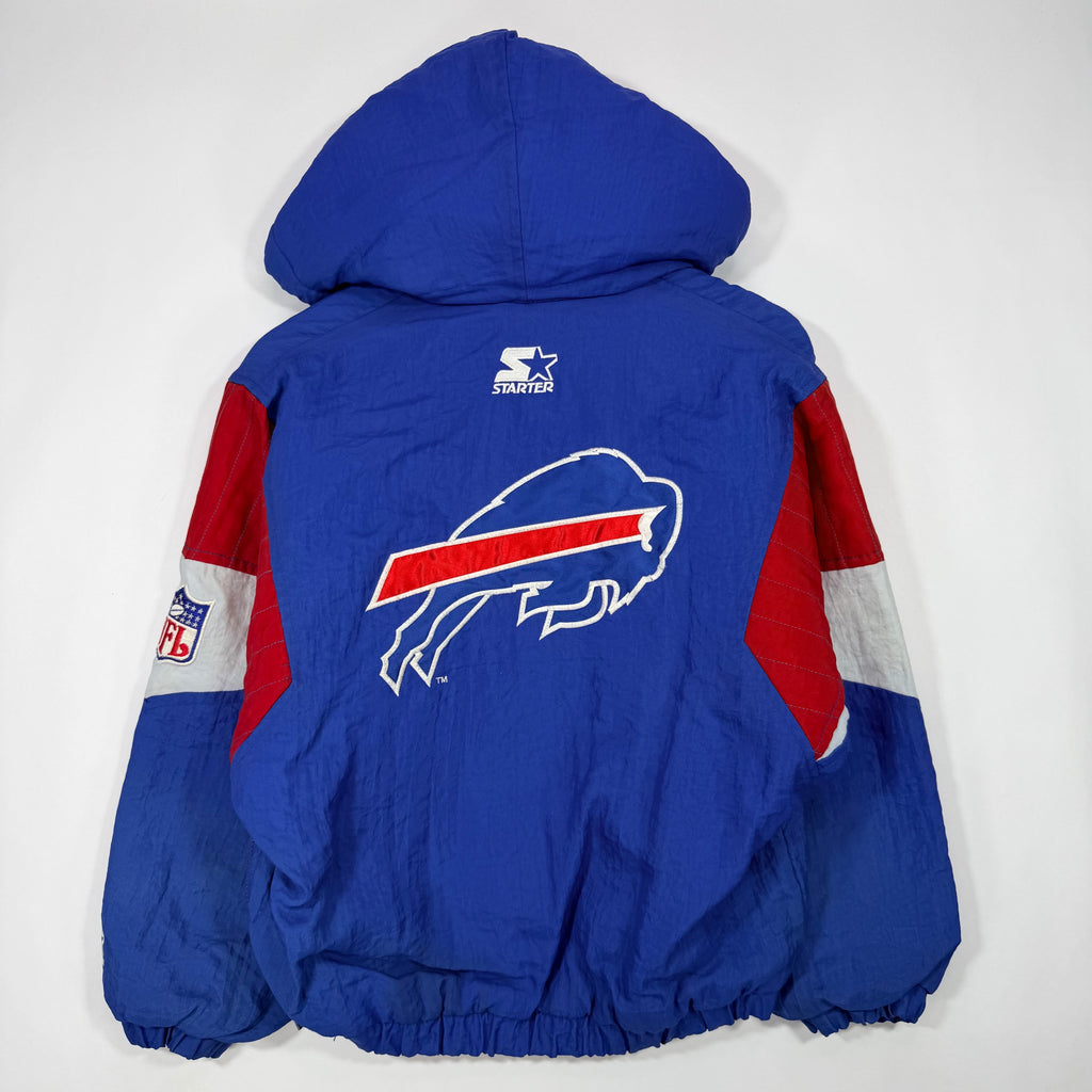 ********Vintage Buffalo Bills Starter Pullover Puffer Jacket Small