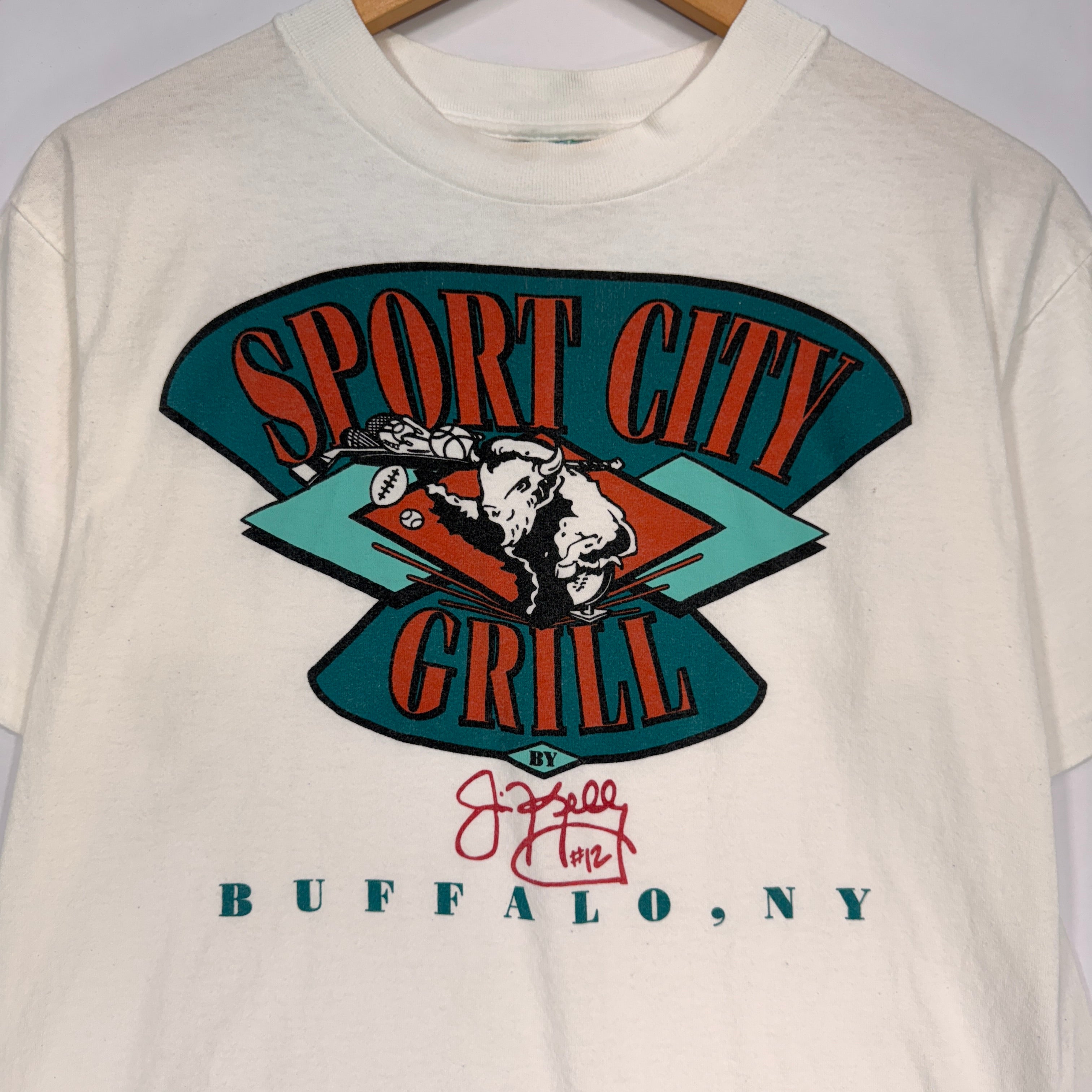 Vintage Buffalo Bills Sports City Grill Shirt Medium