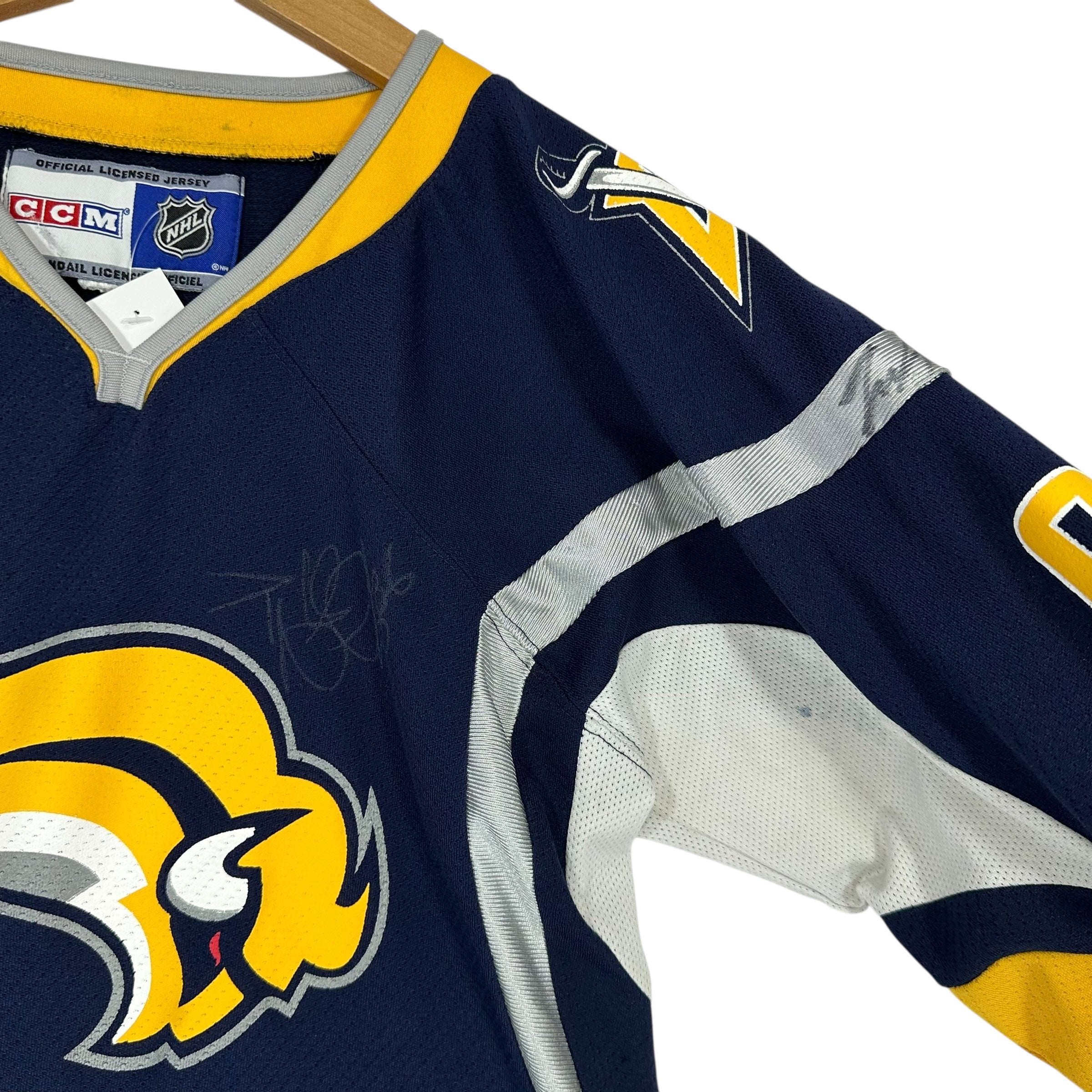 Vintage Kids Buffalo Sabres Shirt Jersey Size Large/XL