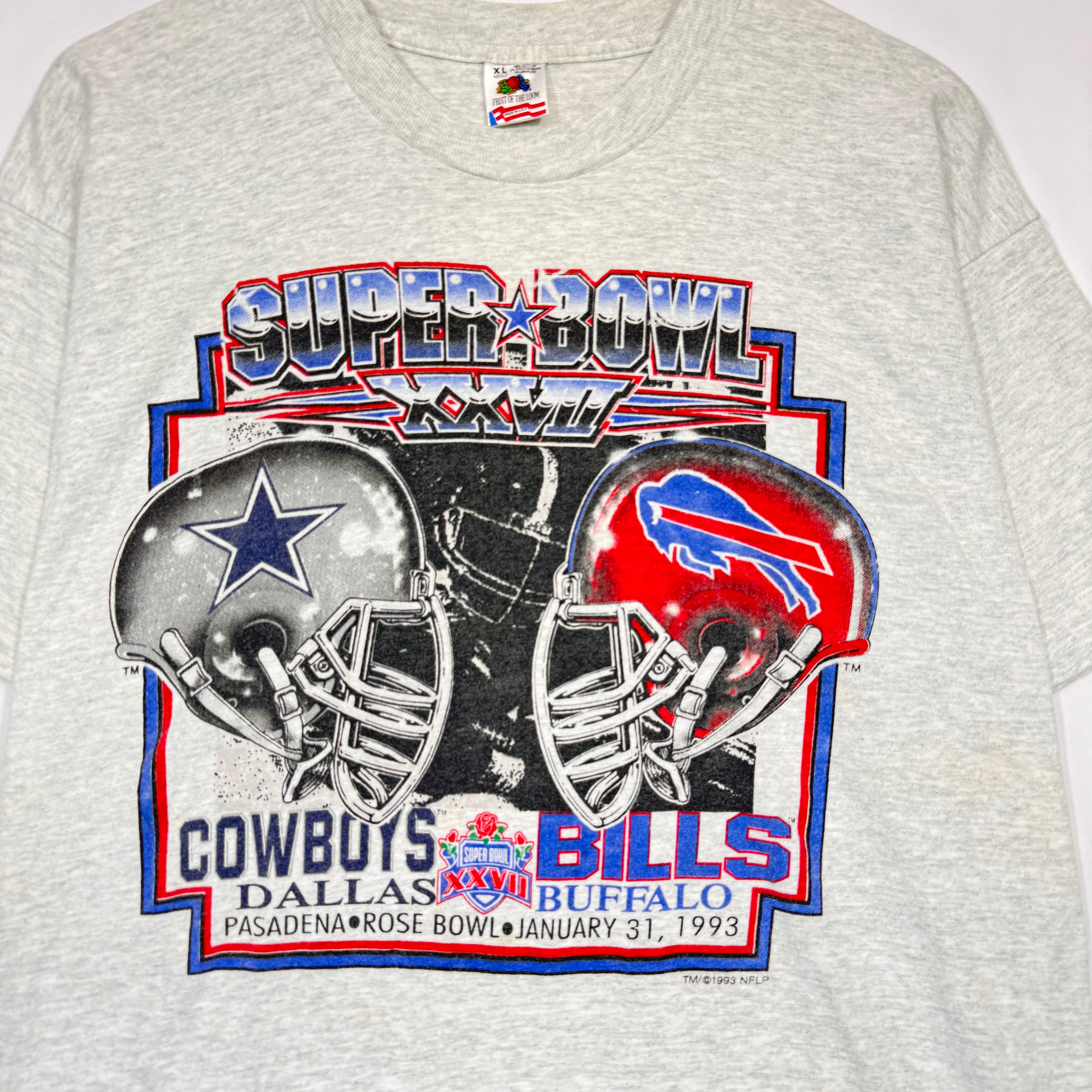 Vintage Buffalo Bills 1993 Super Bowl Shirt XL
