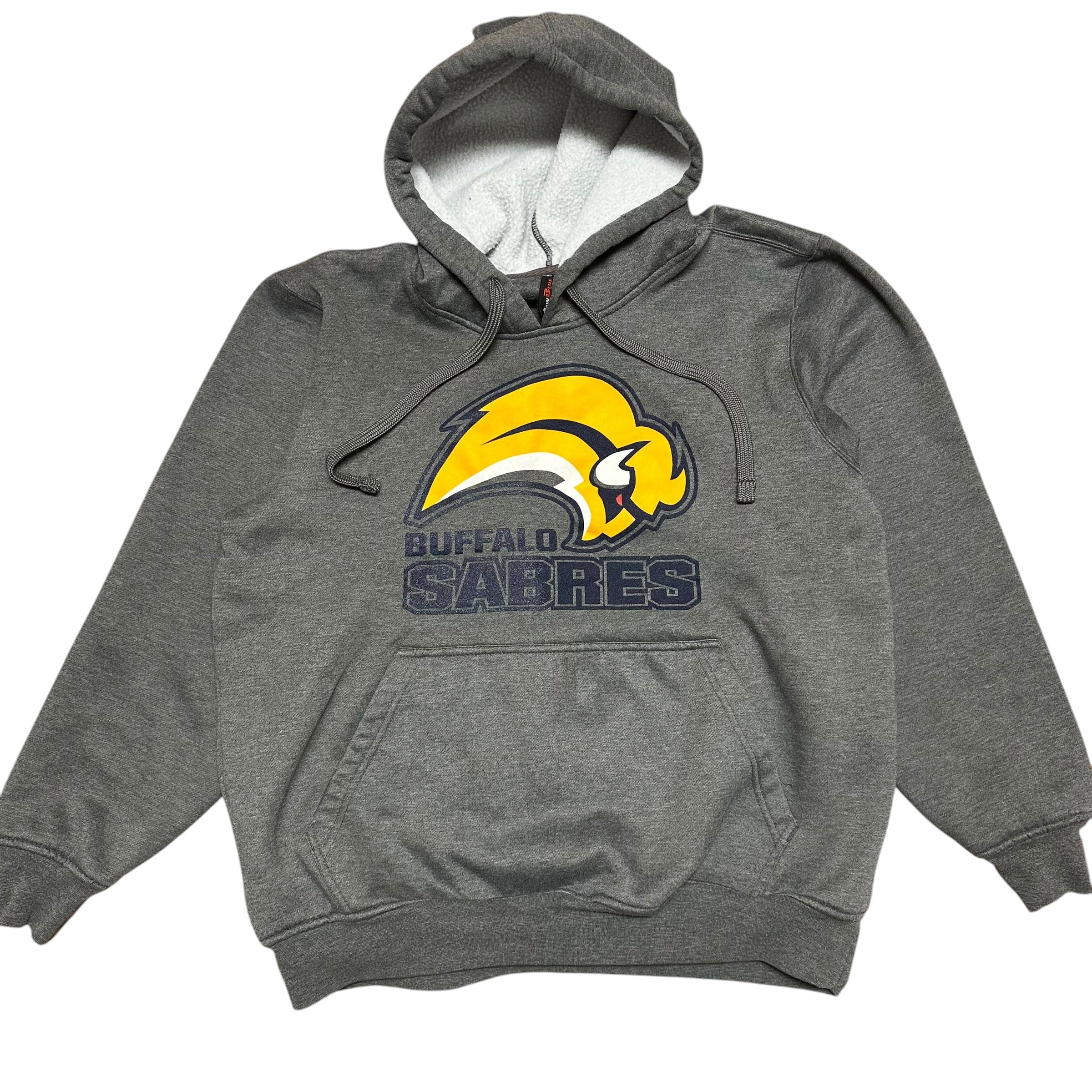Vintage Buffalo Sabres Hoodie Sweatshirt Large