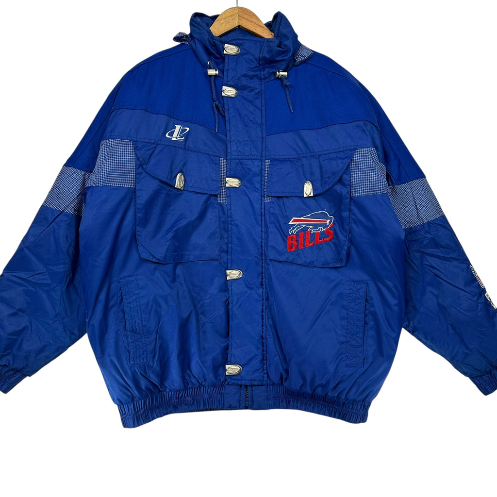 Vintage Buffalo Bills Pro Line Puffer Jacket XL