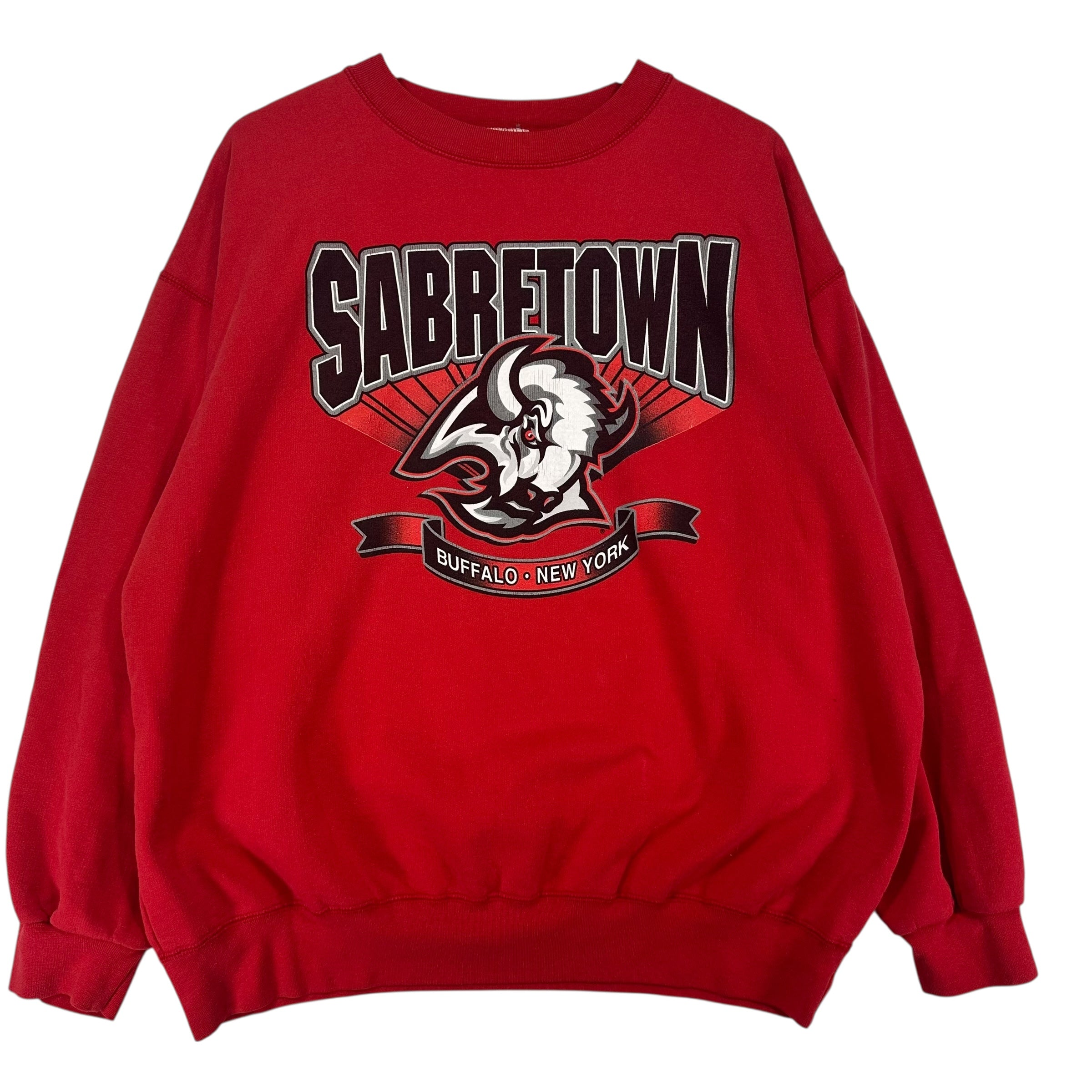 Vintage Buffalo Sabres Sabretown Crewneck Sweatshirt XL