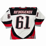 Vintage Buffalo Sabres Afinogenov Signed Jersey Large