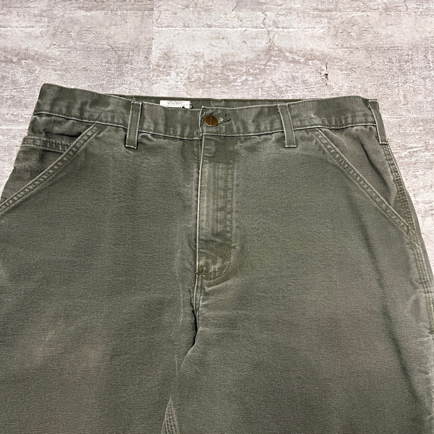 Carhartt Olive Green Pants 34x32