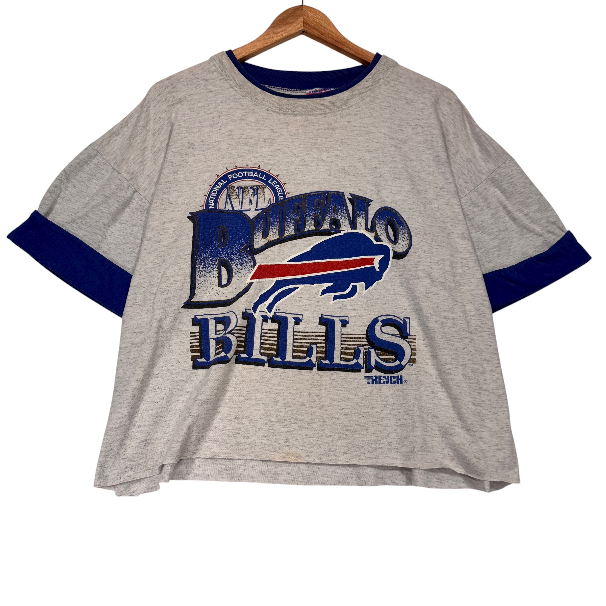 Vintage Buffalo Bills Cropped Shirt XL