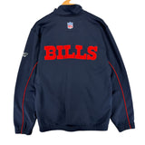 Vintage Buffalo Bills 1/4 Zip Sweatshirt Large