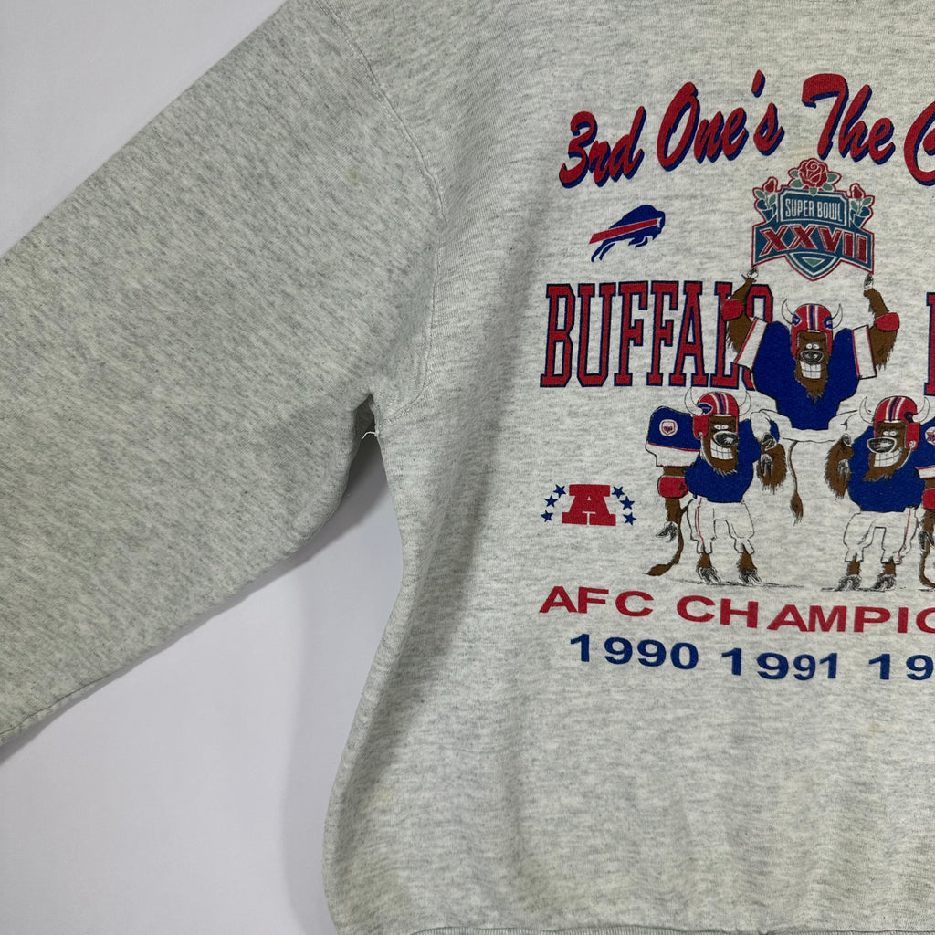Vintage Buffalo Bills 1992 AFC Champs Crewneck Sweatshirt XL