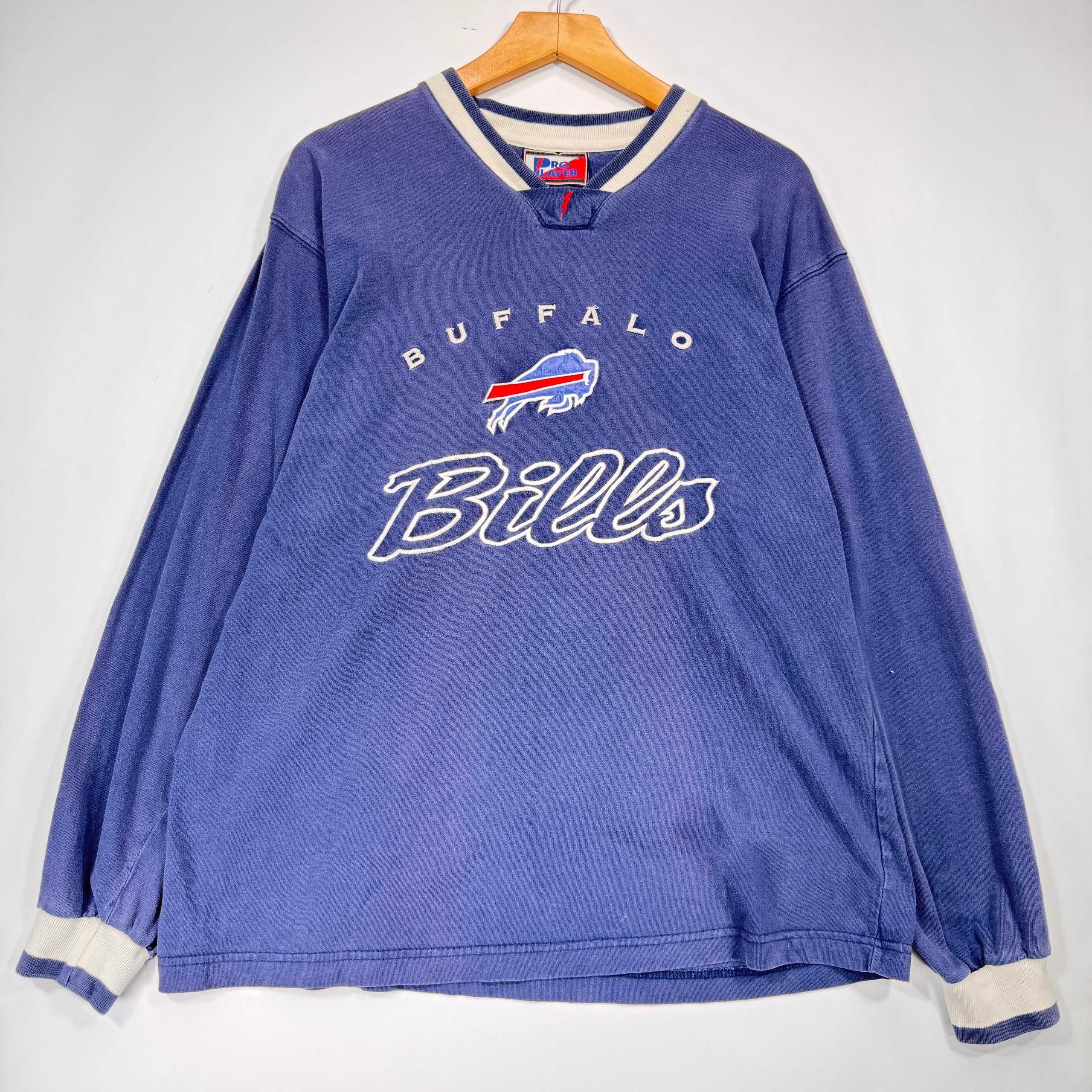 Vintage Buffalo Bills Long Sleeve Shirt Large