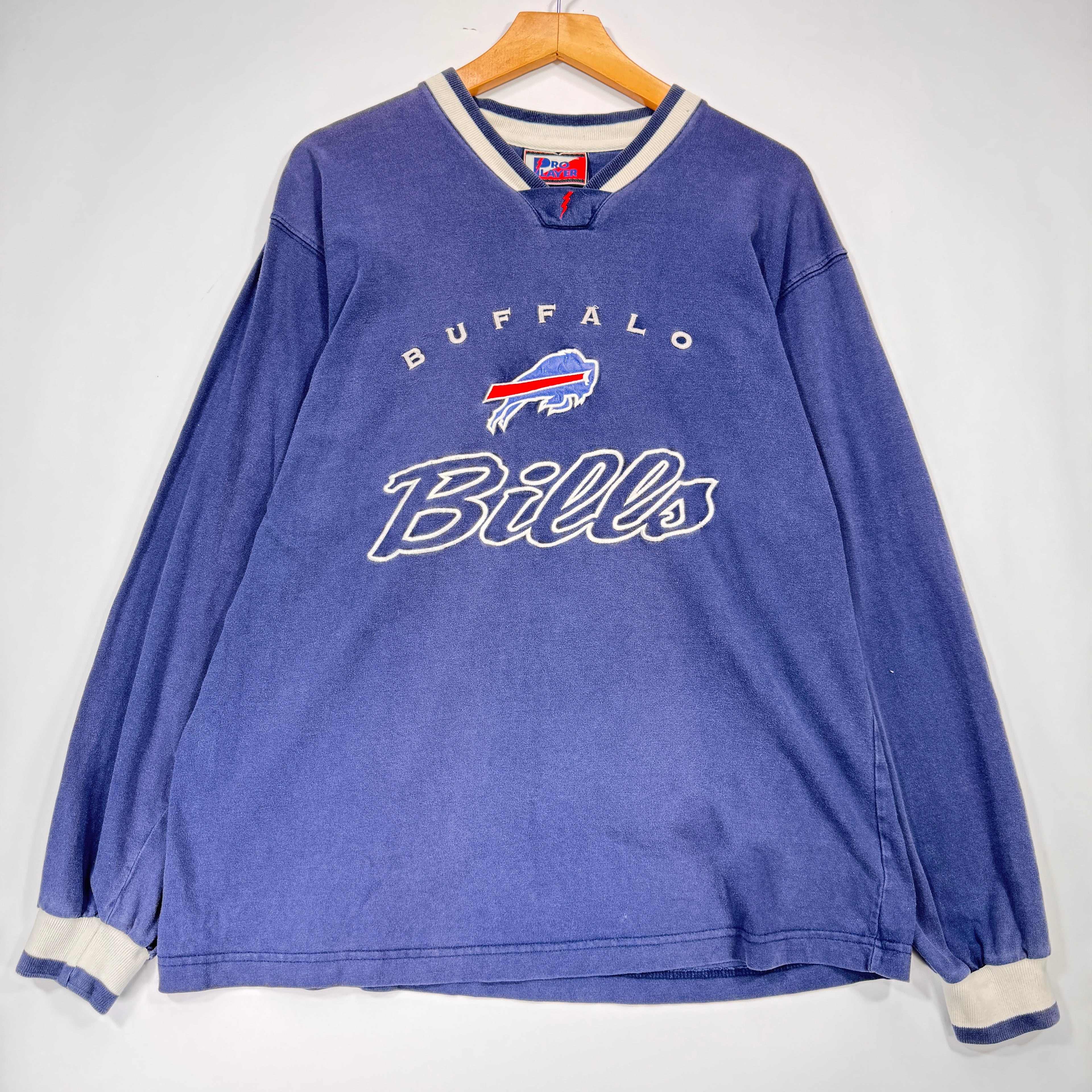 Vintage Buffalo Bills Long Sleeve Shirt Large