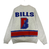 Vintage Buffalo Bills Salem Double-sided Crewneck Sweatshirt XL
