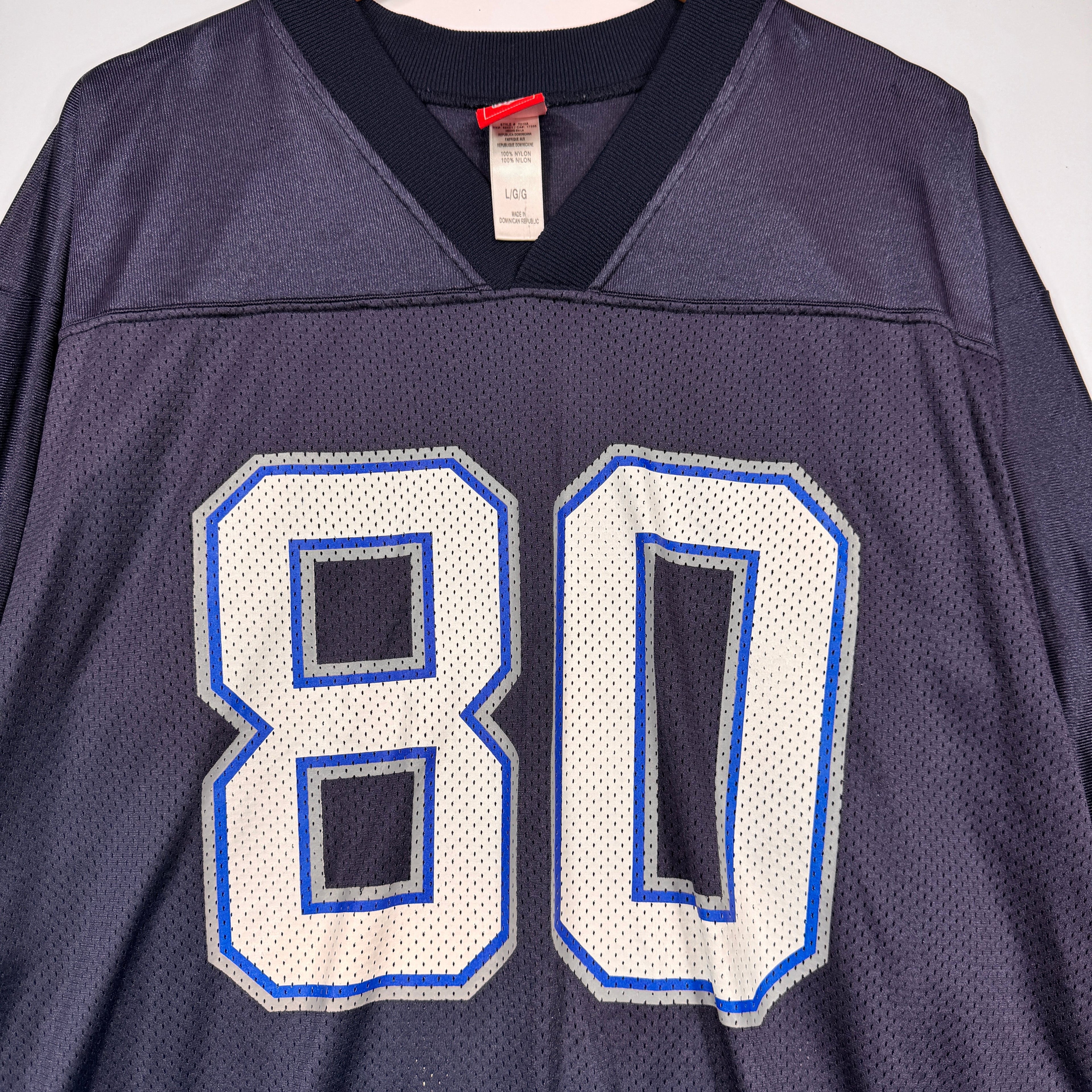 Vintage Buffalo Bills Moulds #80 Jersey Shirt Large