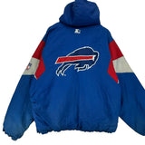 Vintage Buffalo Bills Starter Pullover Puffer Jacket Large