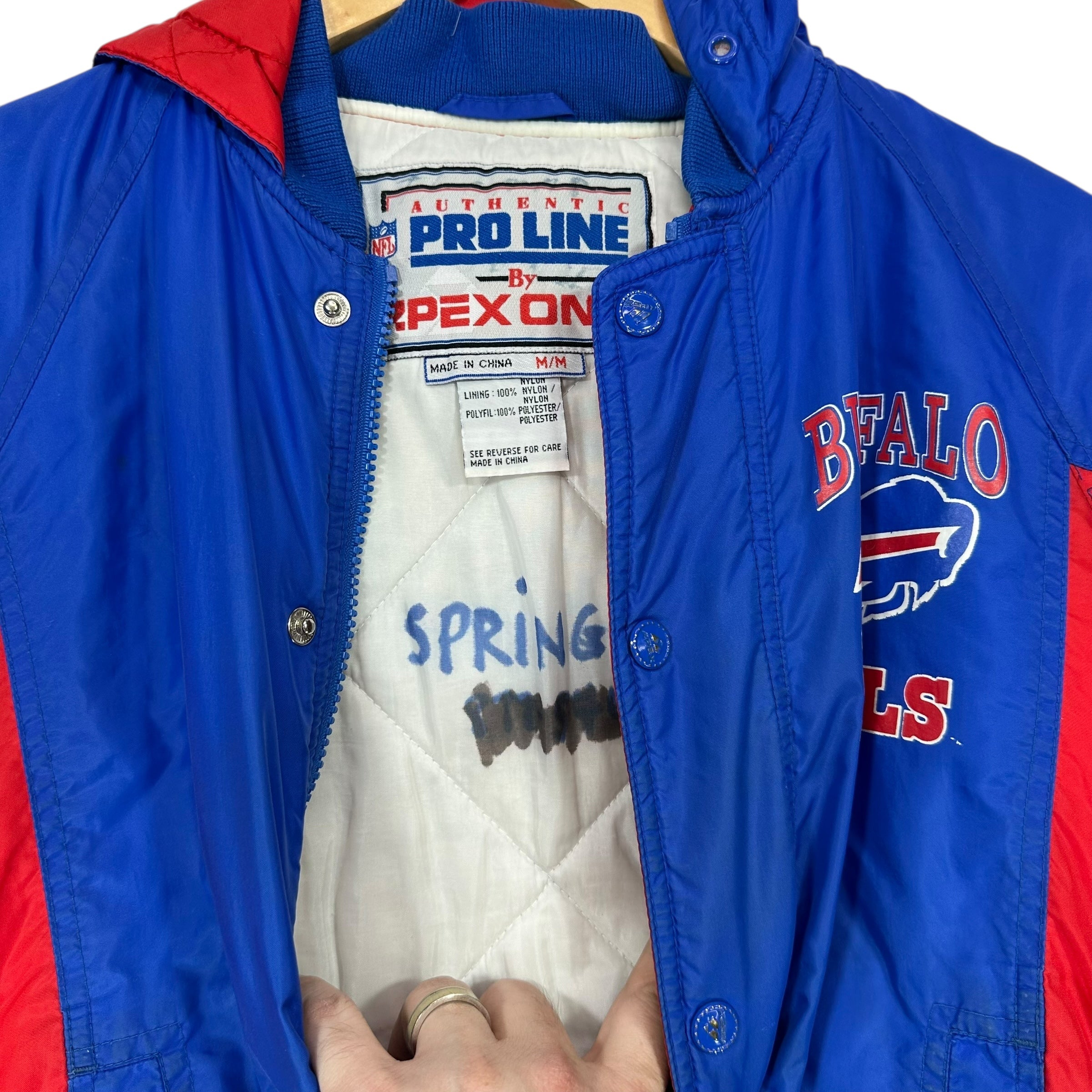 Vintage Kids Buffalo Bills Puffer Jacket Size Medium 10/12