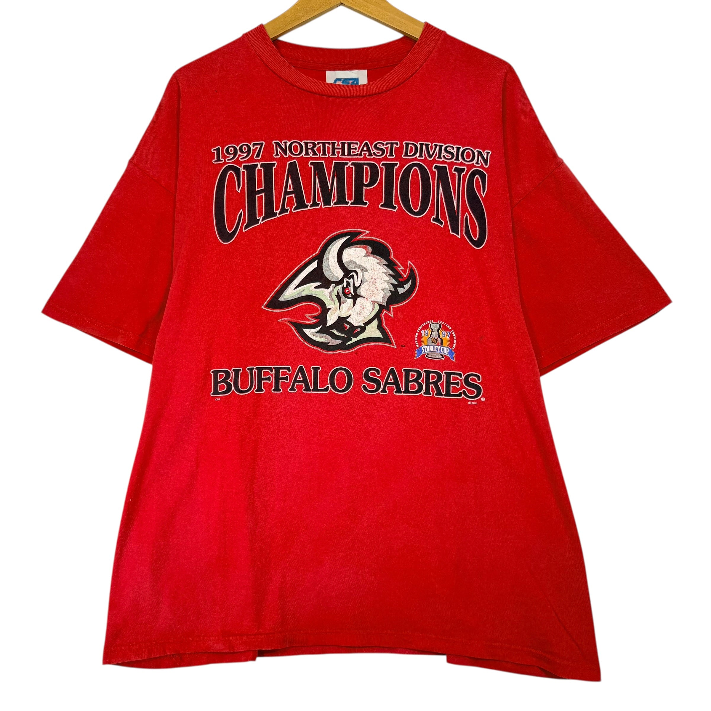 Vintage Buffalo Sabres 1997 Division Champs Shirt XL