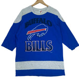 Vintage Buffalo Bills 3/4 Sleeve Shirt Large