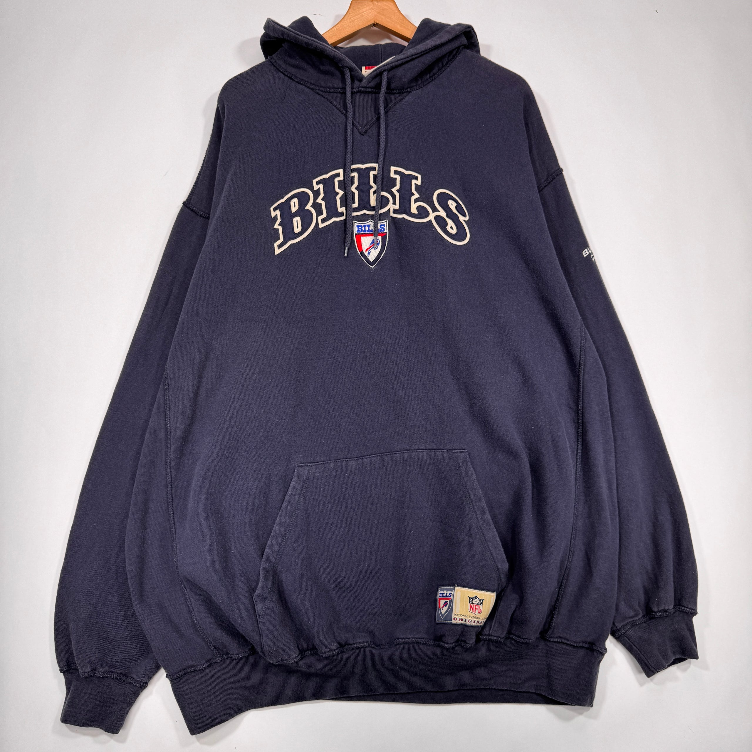 Vintage Buffalo Bills Hoodie Sweatshirt XXL