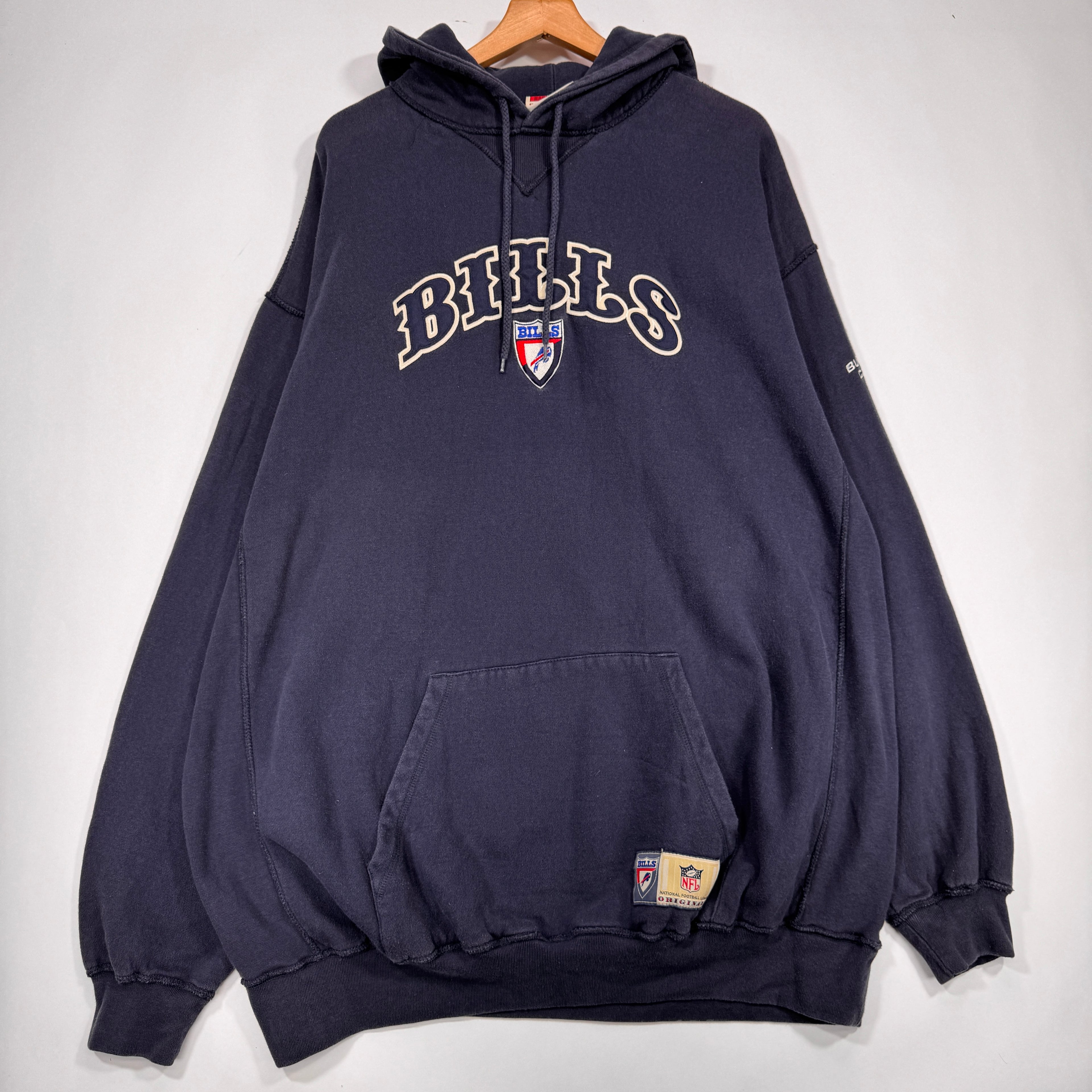 Vintage Buffalo Bills Hoodie Sweatshirt XXL
