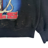 Vintage Buffalo Bills Red Helmet Crewneck Sweatshirt Medium