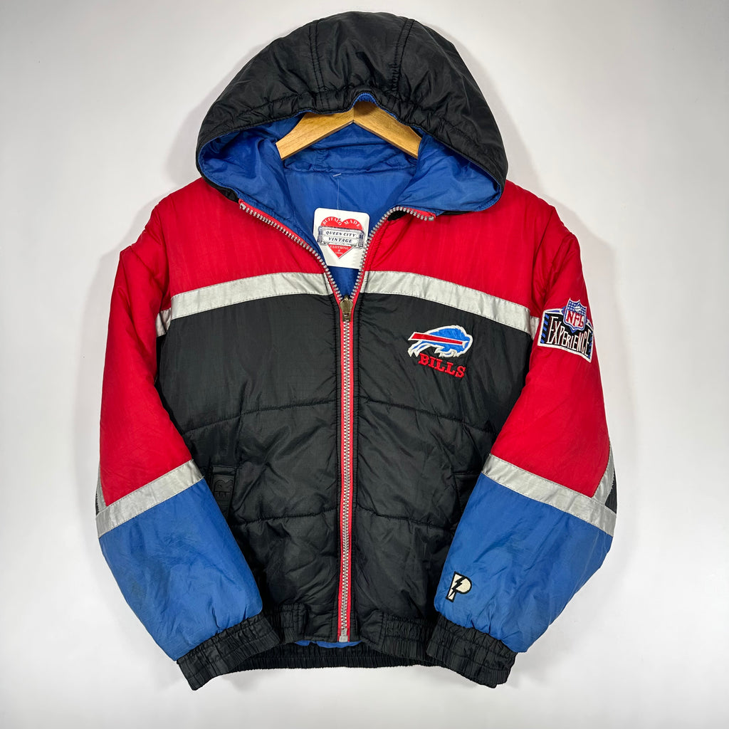 Vintage Buffalo Bills Reversible Puffer Jacket XS