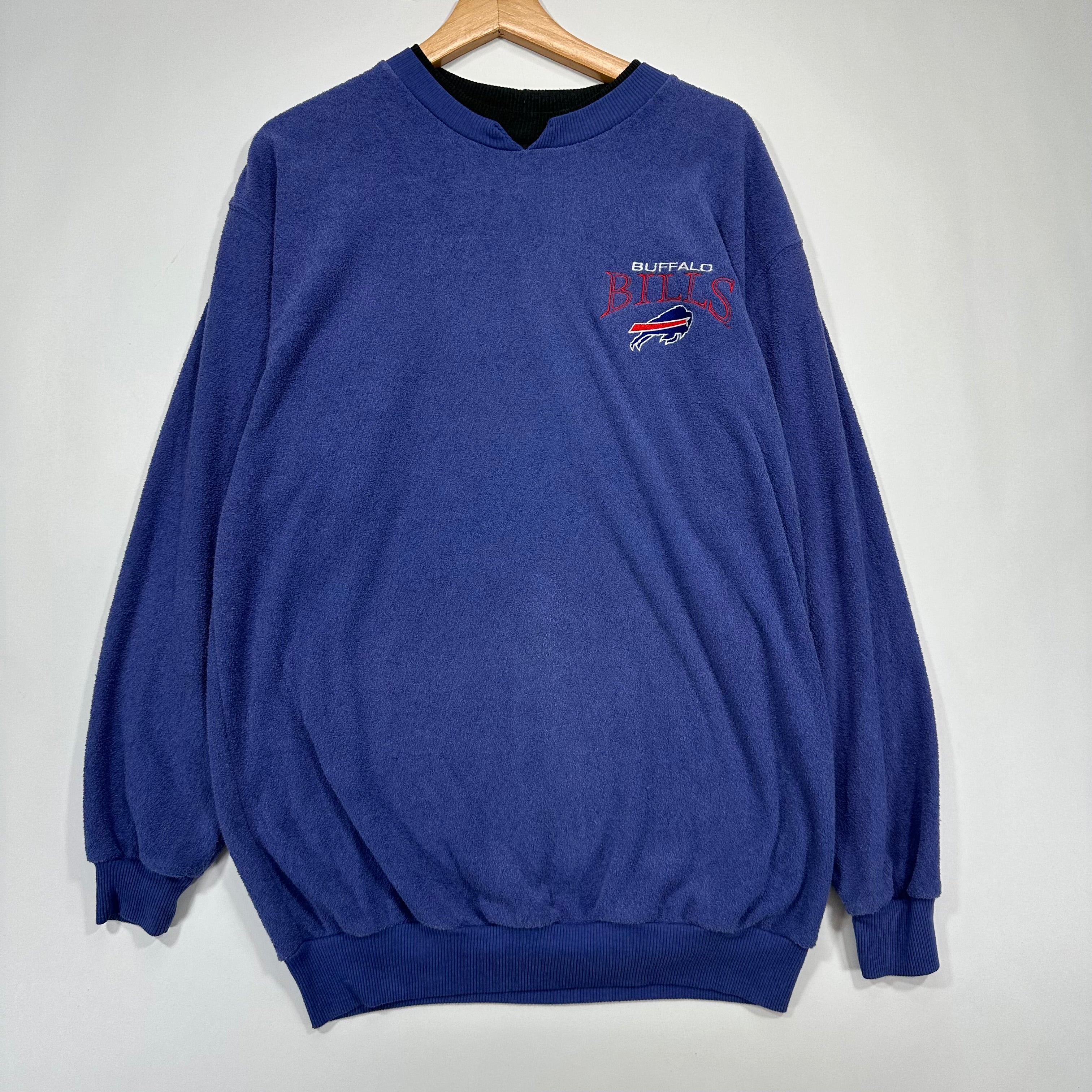 Vintage Buffalo Bills Fleece Crewneck Sweatshirt XXL