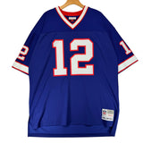 Buffalo Bills Jim Kelly Throwback Stitched Jersey XL