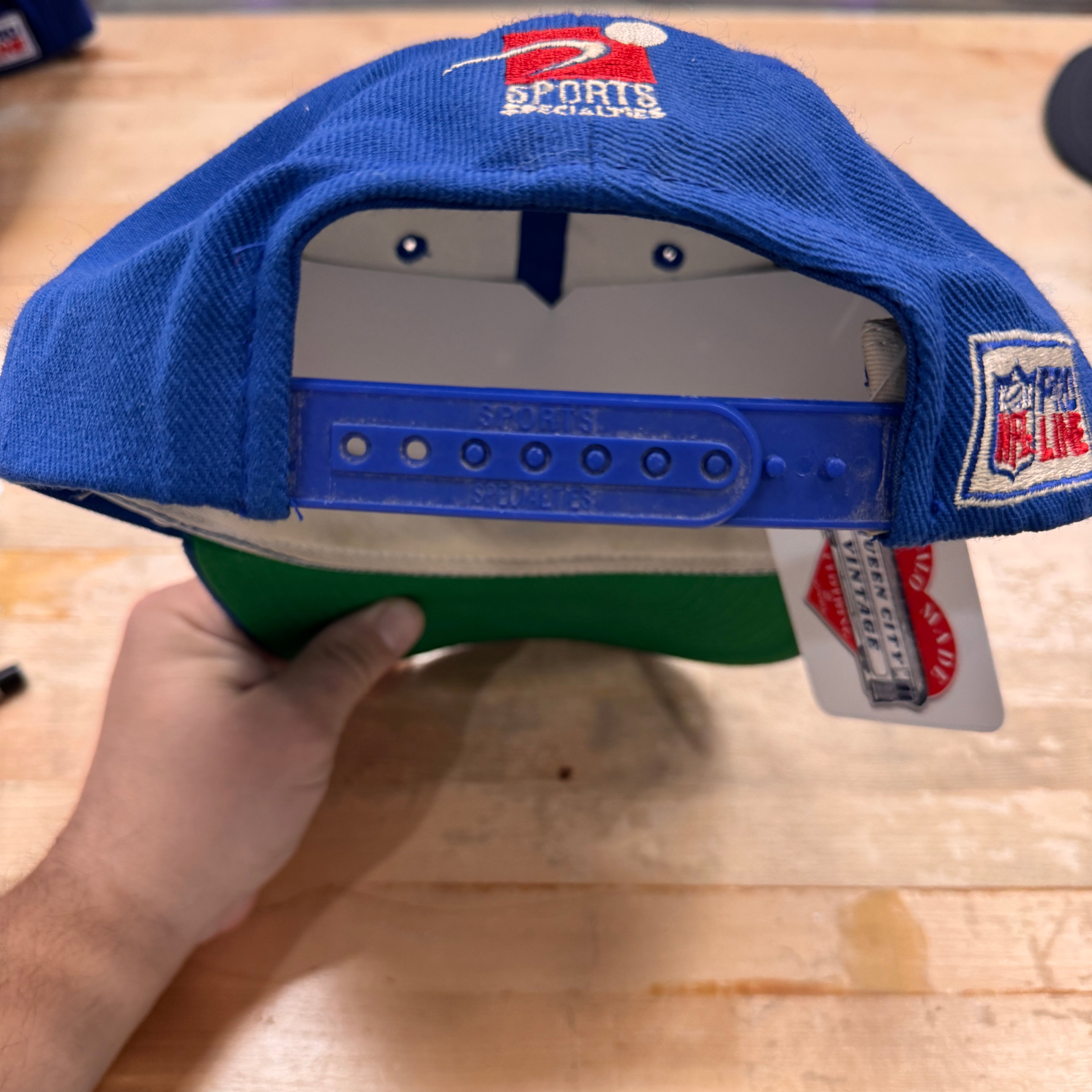 Vintage Buffalo Bills Sports Specialties Grid Snapback Hat