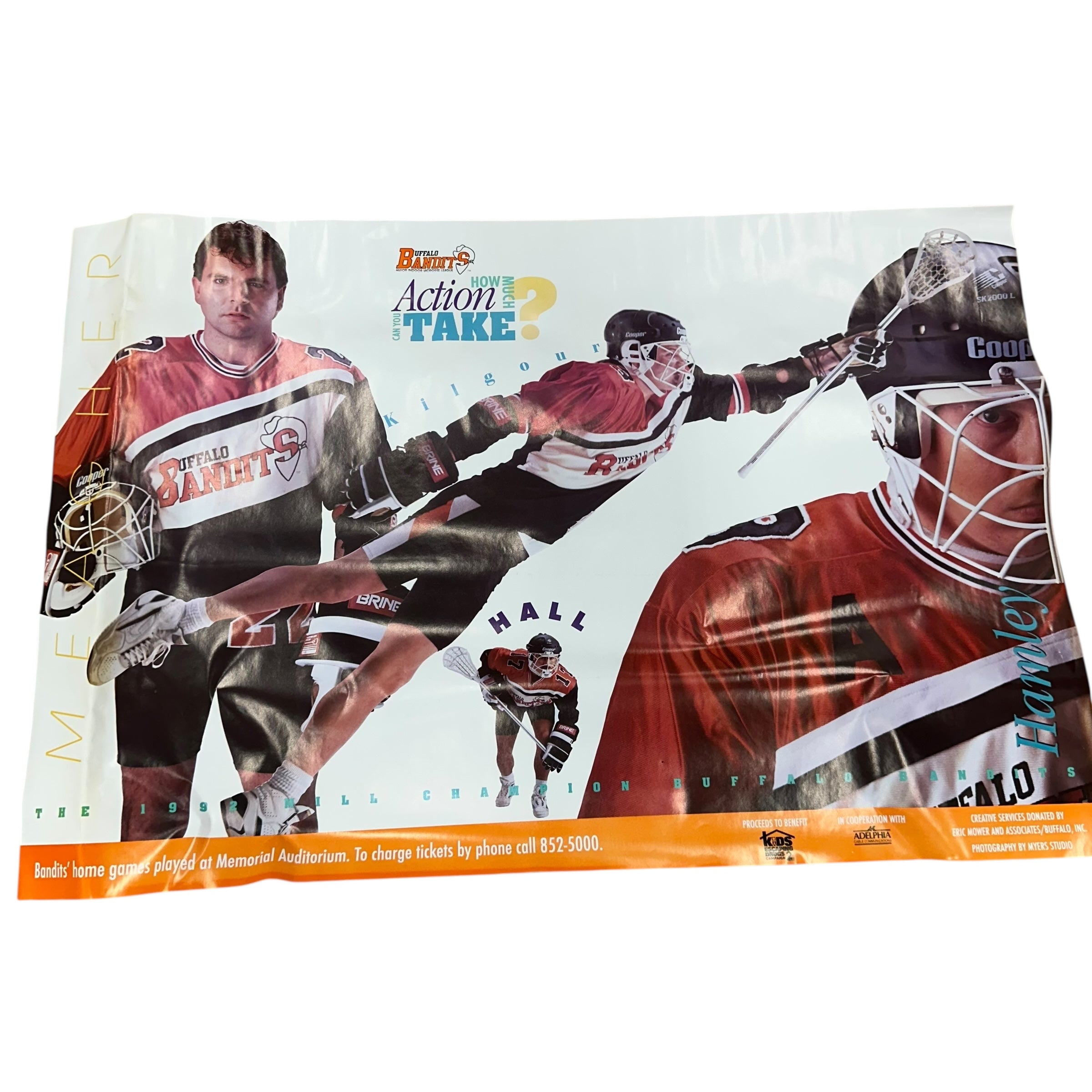 Vintage Buffalo Bandits Poster