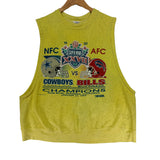 Vintage Buffalo Bills 1993 Super Bowl Cutoff Sweatshirt XL
