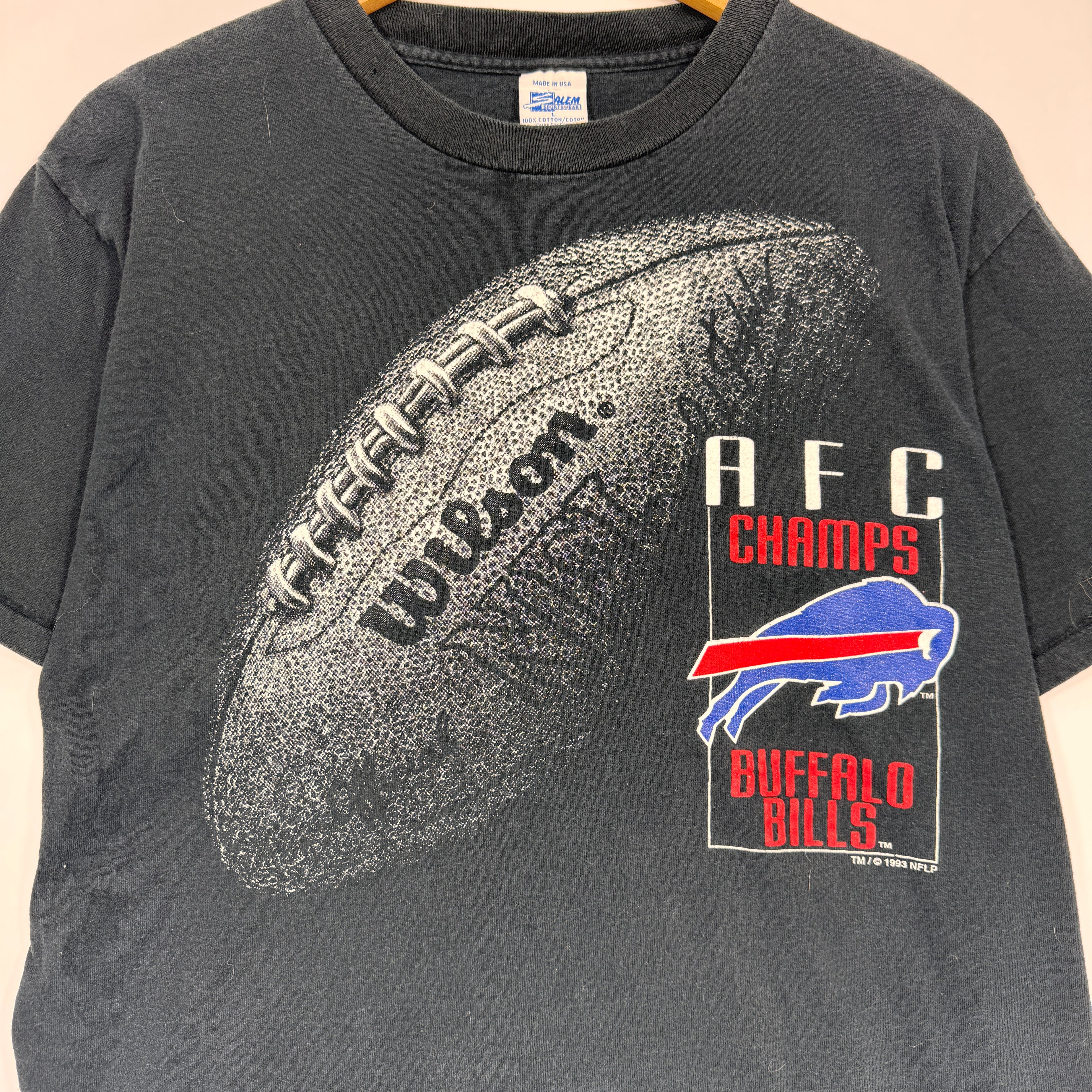 Vintage Buffalo Bills 1993 AFC Champions Shirt Large