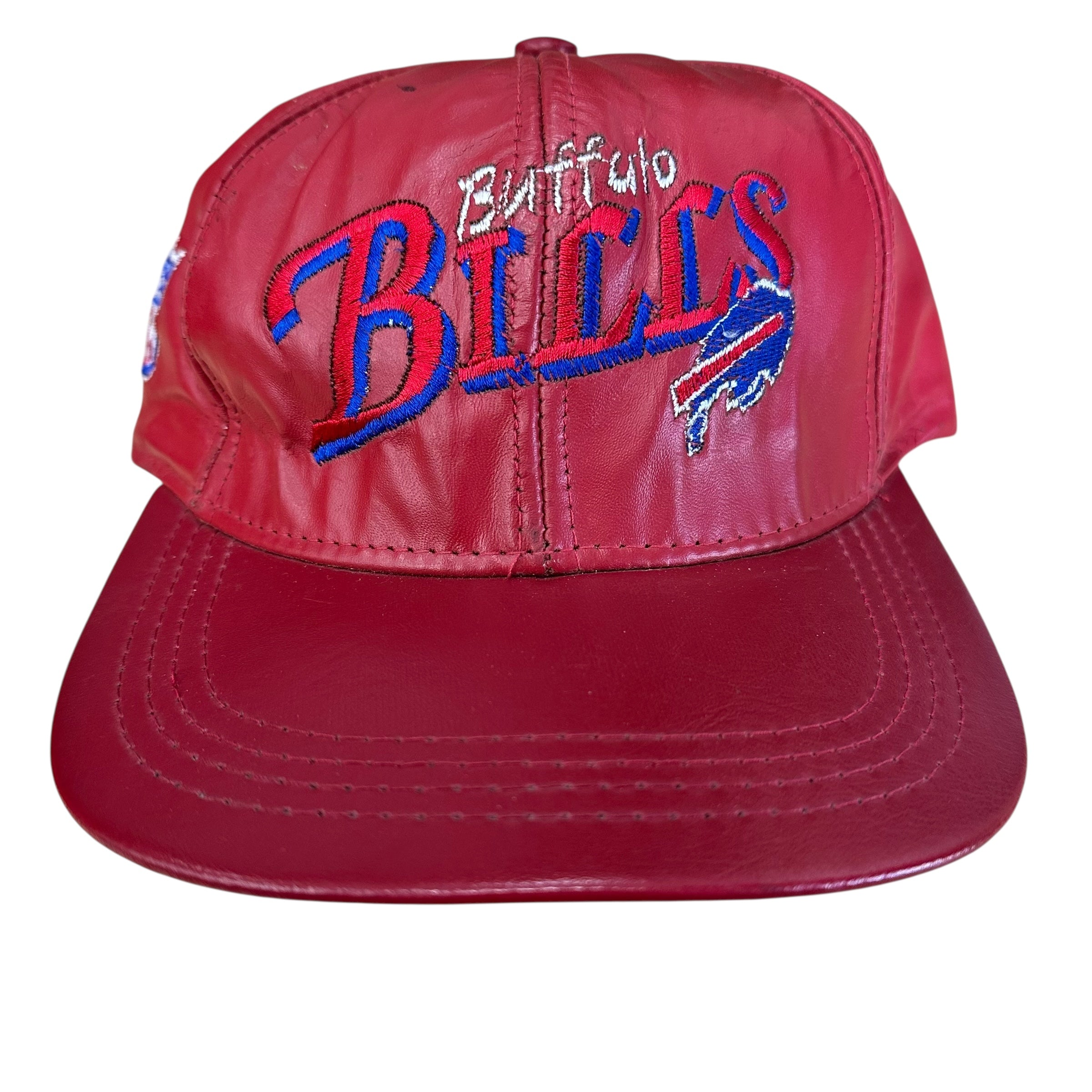 Vintage Buffalo Bills Leather Hat