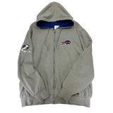 Vintage Buffalo Bills Reversible Zip Up Hoodie Sweatshirt XXL