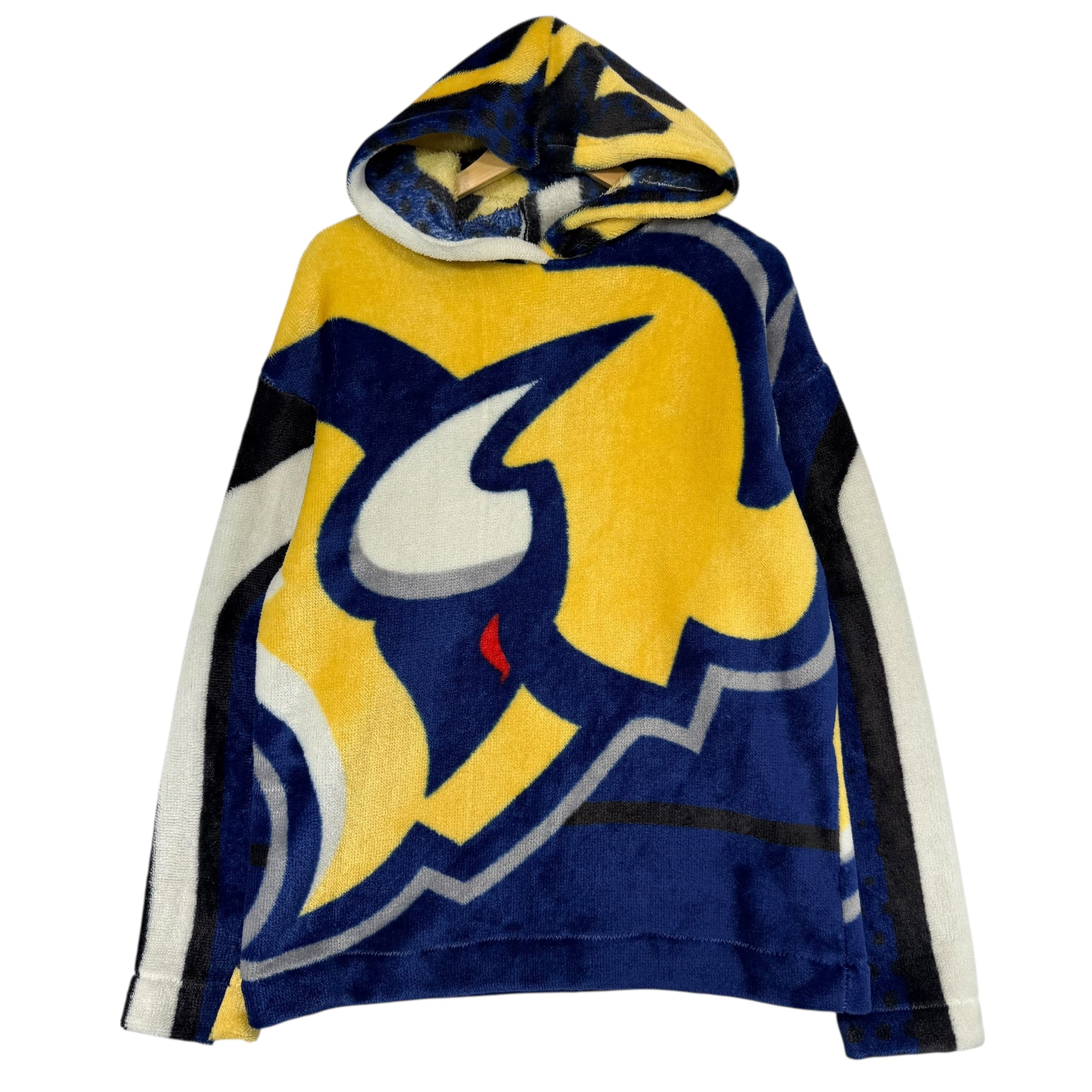 Vintage Buffalo Sabres Reworked Blanket Hoodie Sweatshirt Large