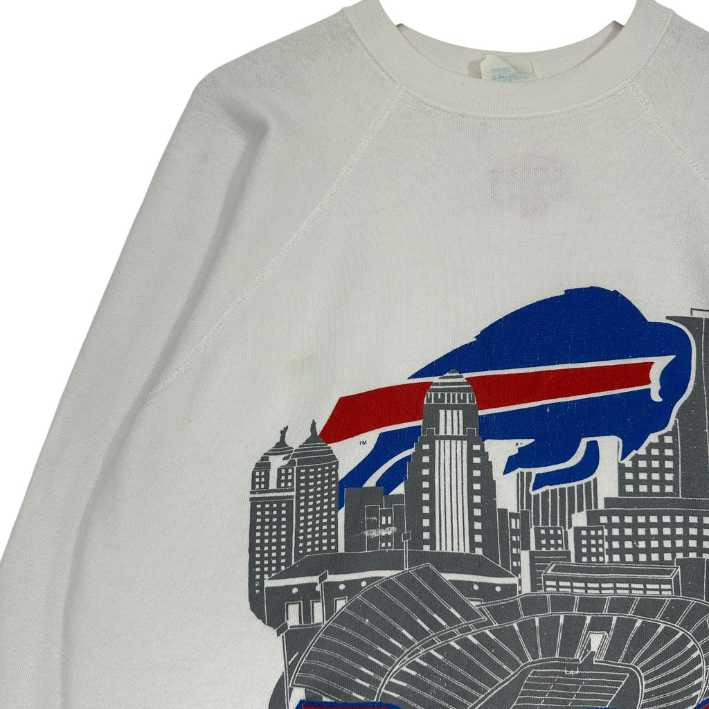 Vintage Buffalo Bills Division Champs Crewneck Sweatshirt Large