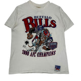 Vintage Buffalo Bills 1990 AFC Champs Shirt Medium