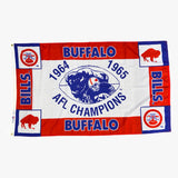 Vintage Buffalo Bills Large Flag