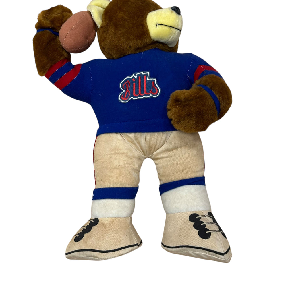 Vintage Buffalo Bills Stuffed Animal Bear Kid Toy