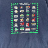 Vintage South Buffalo Bills Sabres Crewneck Sweatshirt Large