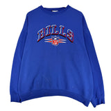 Vintage Buffalo Bills Embroidered Crewneck Sweatshirt XL