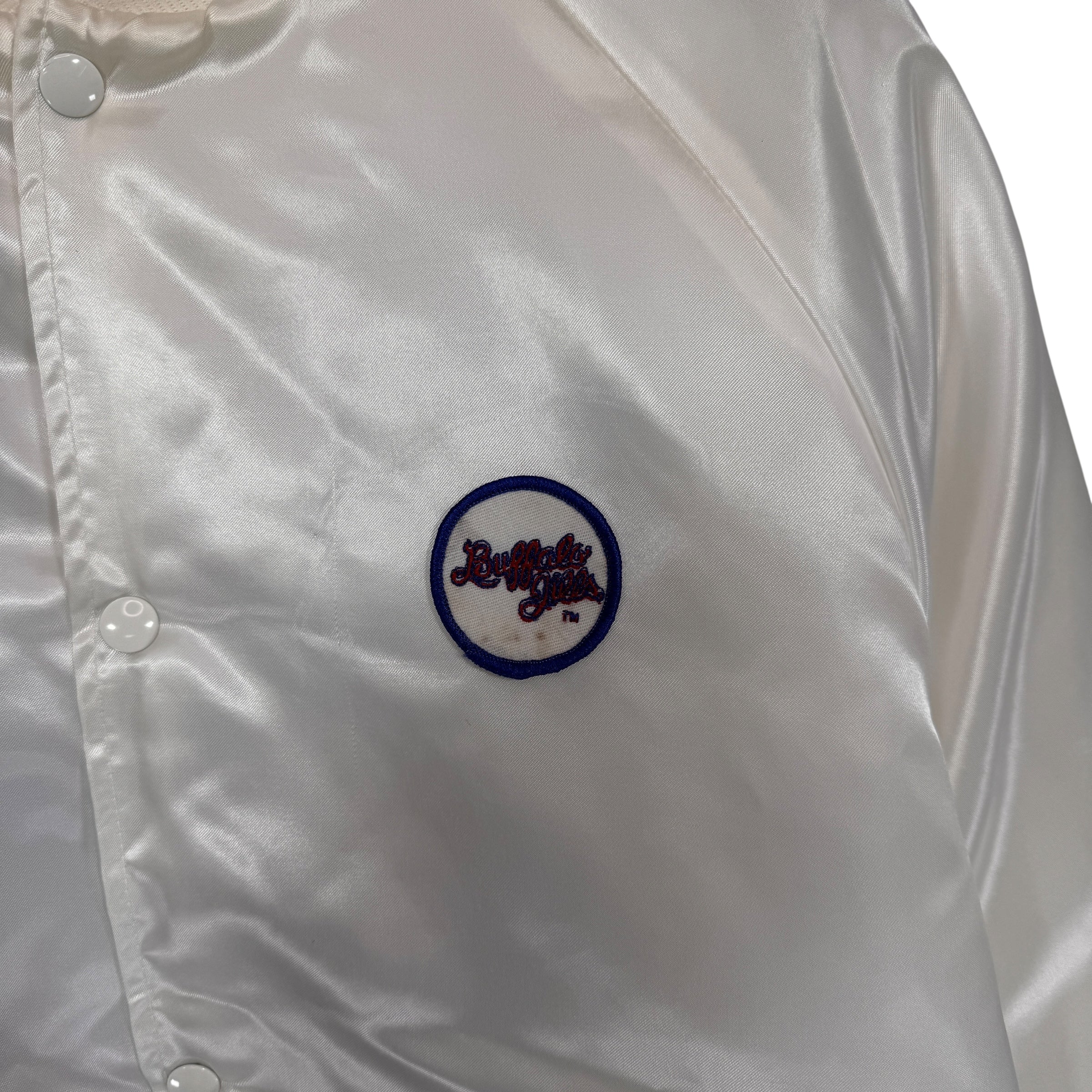 Vintage Buffalo Bills Jills Satin Jacket Large