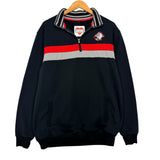 Vintage Buffalo Sabres 1/4 Zip Embroidered Sweatshirt Large