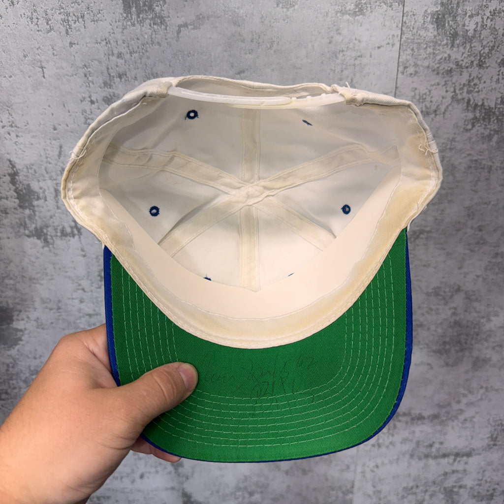 Vintage Buffalo Bills Signed Script Snapback Hat