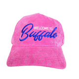 QCV Exclusive Welcome To Buffalo Corduroy Snapback Hat