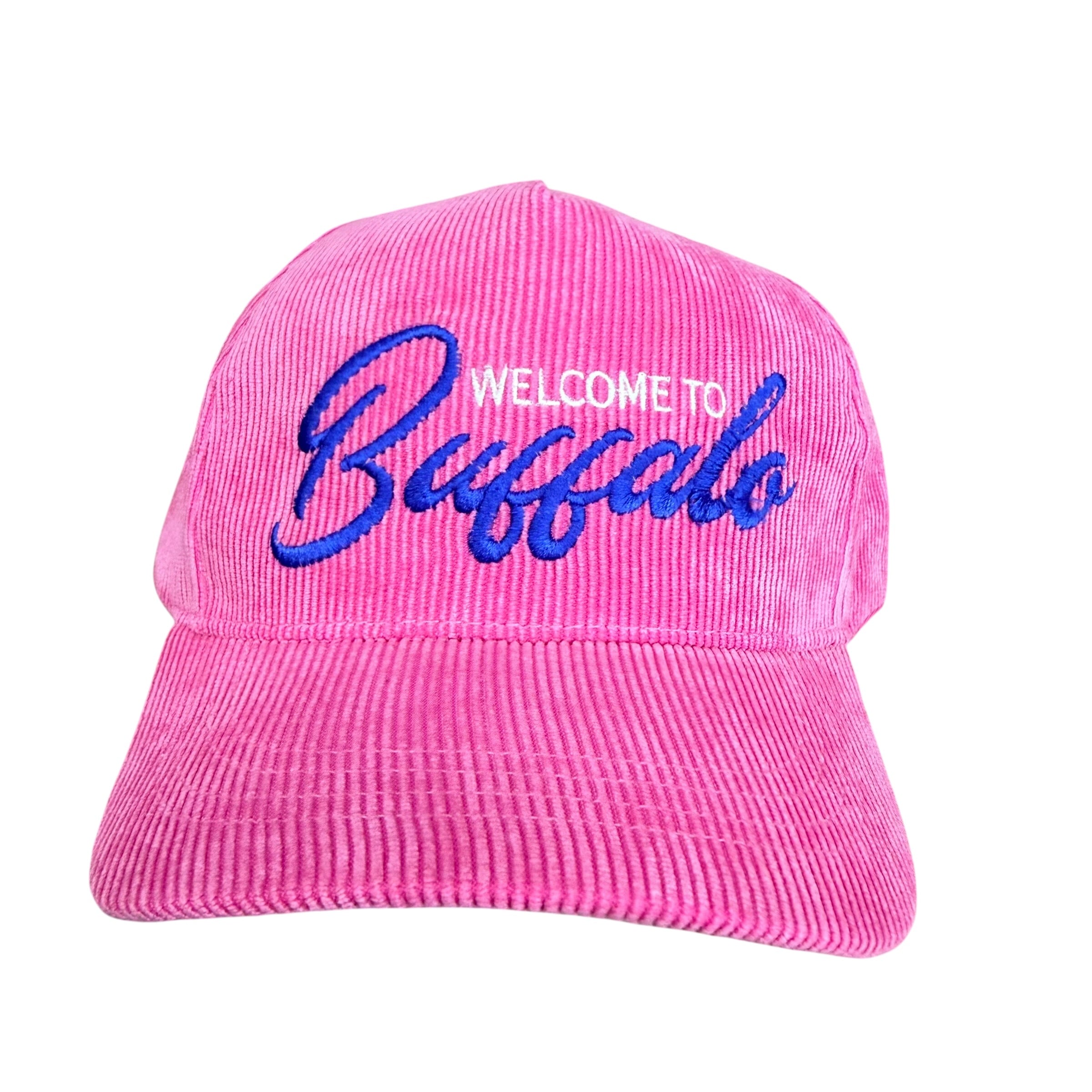 QCV Exclusive Welcome To Buffalo Corduroy Snapback Hat