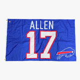 Buffalo Bills Josh Allen Large Flag